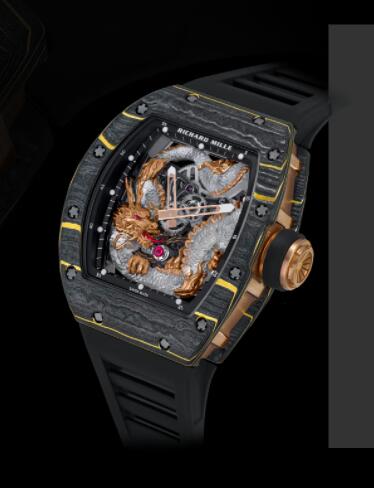 Richard Mille RM 57-03 Manual Winding Tourbillon Sapphire Dragon Replica Watch